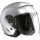 Casque moto Jet FS3 Metal Gris cristal